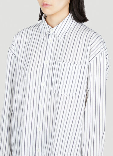 A.P.C. Boyfriend Stripe Shirt White apc0254004