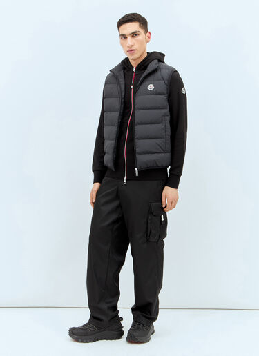 Moncler Contrin 羽绒马甲 黑色 mon0157007