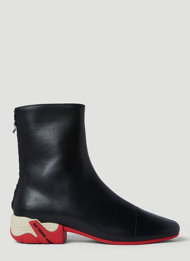 Raf Simons (RUNNER) Solaris High Boots Black raf0150034