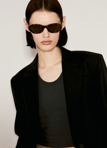 Saint Laurent SL M136 太阳镜 棕色 yss0255010