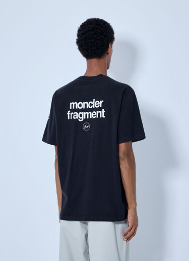 LN-CC® - Moncler x FRGMT Hiroshi Fujiwara: Cotton Jersey T-Shirt - Black Moncler x FRGMT Hiroshi Fujiwara Cotton Jersey T-Shirt Black mfr0166012