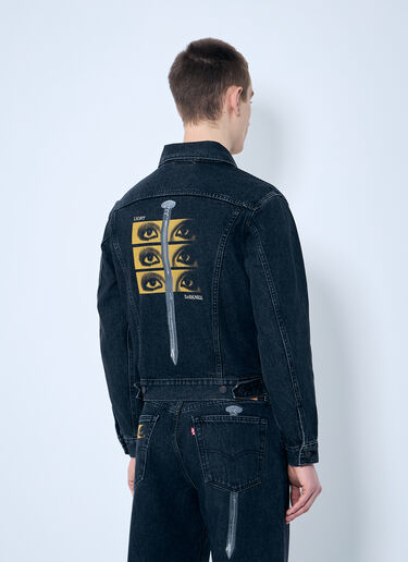 Levi's x Undercover 트러커 타입 III 재킷  블랙 leu0160006