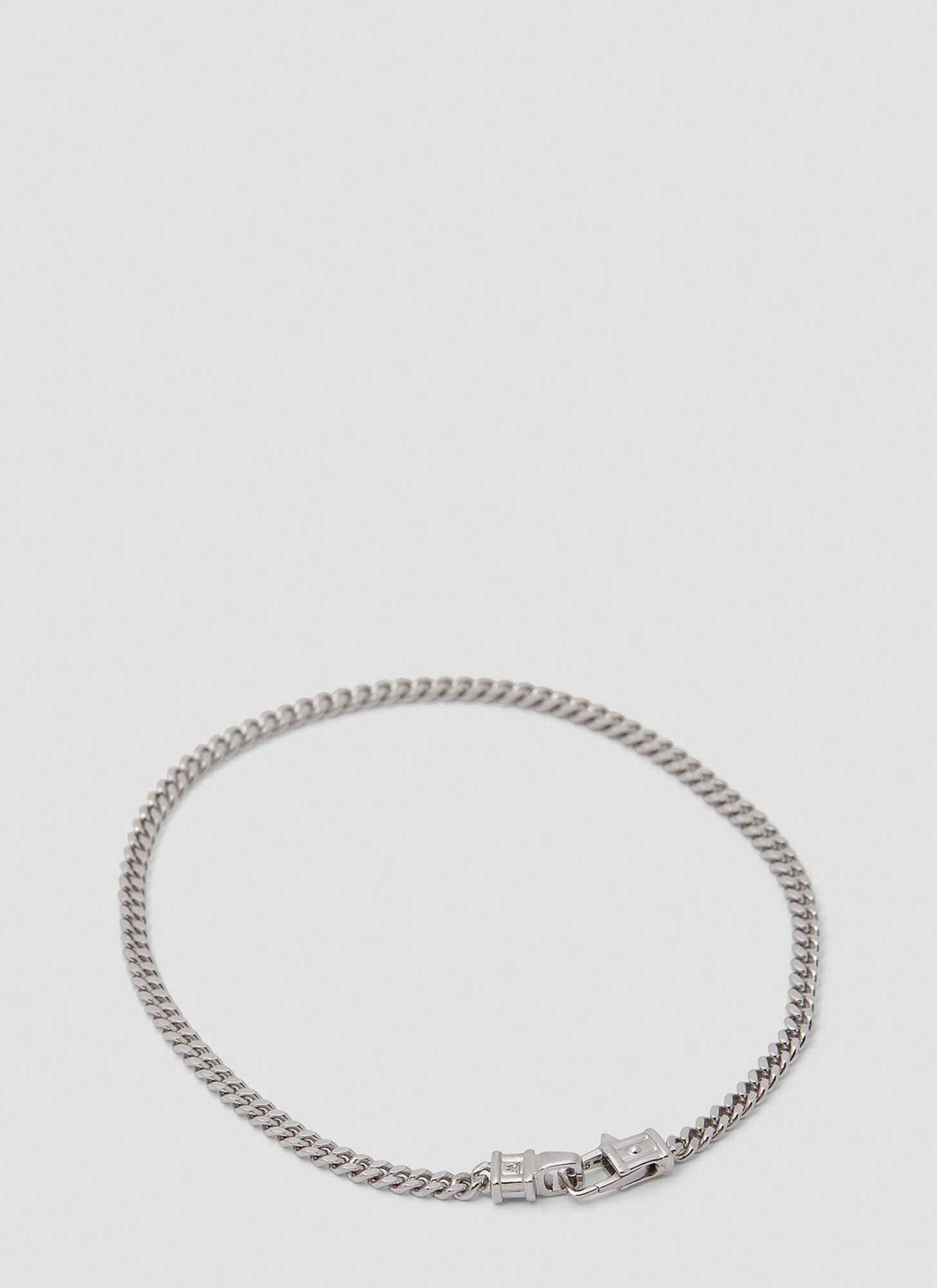 Tom Wood Curb Chain Bracelet Unisex Silver