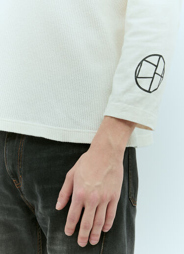CIRCLE HERITAGE Thermal Long-Sleeve T-Shirt Off white che0155001