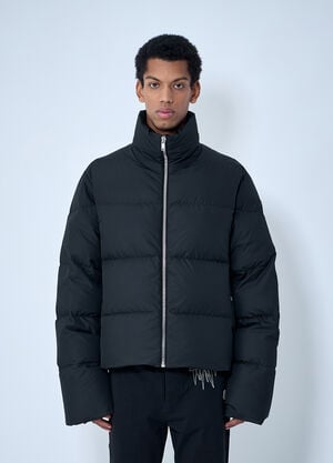 Moncler x Rick Owens Cyclopic High-Neck Puffer Jacket Black mcs0363011