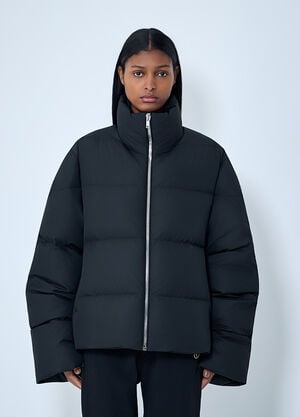 Moncler x Rick Owens Cyclopic High-Neck Puffer Jacket Black mcs0363011