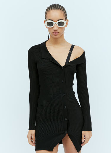Les Lunettes Pralu Sunglasses Jacquemus Les Lunettes Pralu Sunglasses White jas0354002