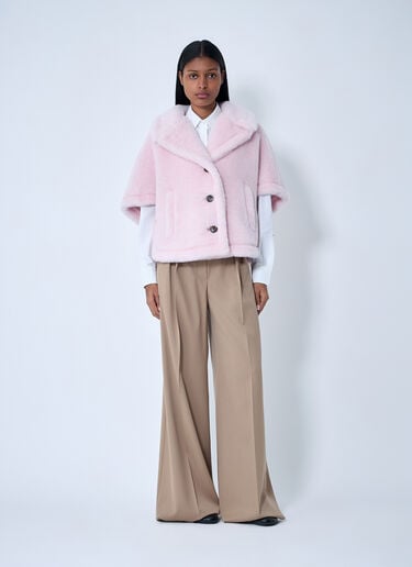 Max Mara Corvino Coat Pink max0263047
