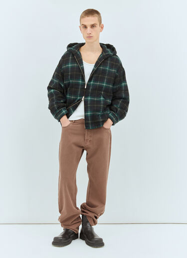 Miu Miu Five-Pocket Jeans Brown miu0359005