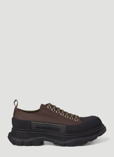 Alexander McQueen Tread 系带鞋 棕 amq0146031