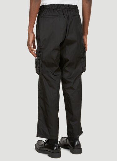 Prada [Re-Nylon] 카고 팬츠 블랙 pra0149008