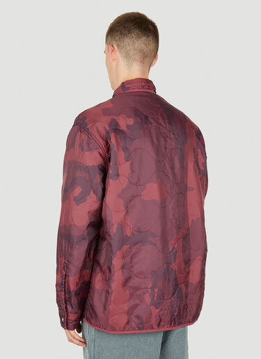 OAMC RE-WORK Quilted Camouflage Jacket Red omr0150004
