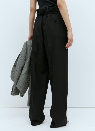 Gucci Tailored Wool Pants Black guc0255039