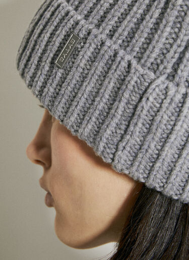 Eytys Wool Knit Beanie Hat Grey eyt0354017