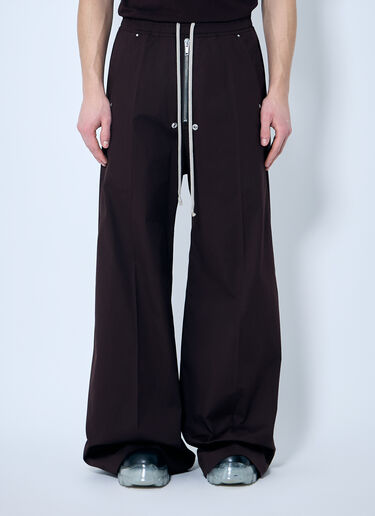 Rick Owens 와이드 벨라 팬츠 브라운 ric0159020