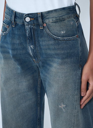 MM6 Maison Margiela Five-Pocket Jeans Blue mmm0264010