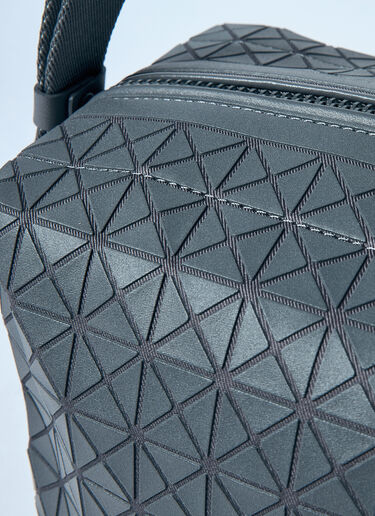 Bao Bao Issey Miyake Saddle Crossbody Bag Grey bao0159003