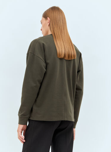 The Row Ezan Long-Sleeve T-Shirt Brown row0158007