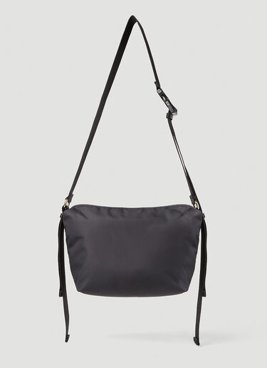 GANNI Tech Small Hobo Bag Black gan0252046