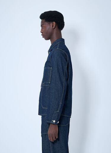 C.P. Company 3/1 Denim Chore Jacket Blue pco0159006