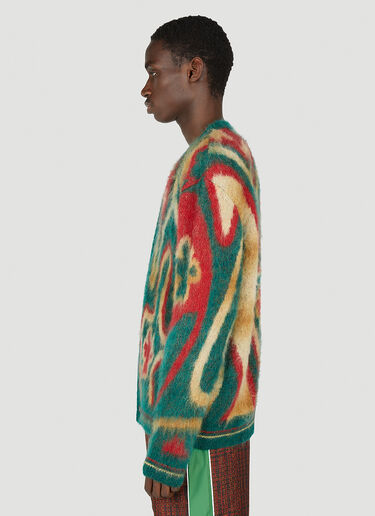 Ahluwalia Ongoye Cardigan Green ahl0152003