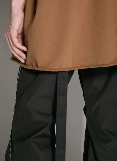 Rick Owens DRKSHDW 토미 T 티셔츠  브라운 drk0156016