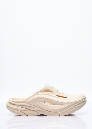 HOKA オラ リカバリーミュール ベージュ hok0357002