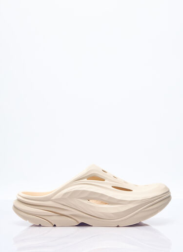 HOKA Ora Recovery Mules Beige hok0357002