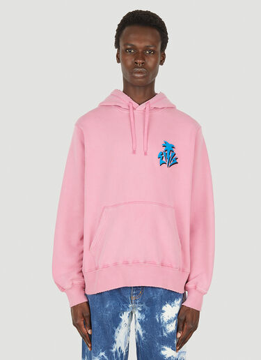 Eytys Lewis Logo Hooded Sweatshirt Pink eyt0349028