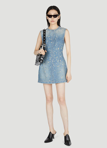 Acne Studios Tunic Dress Blue acn0252007