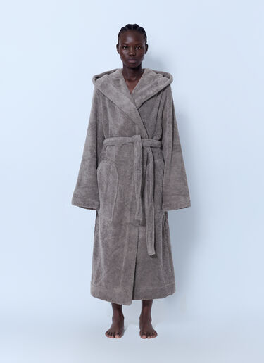 Rick Owens Tower Bathrobe Grey ric0265049
