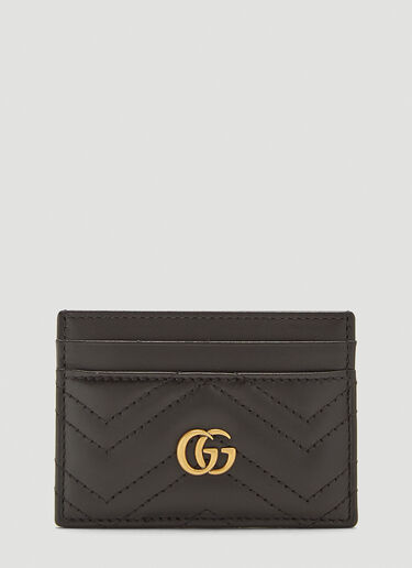 Gucci [GG マーモント] カードホルダー ブラック guc0241142