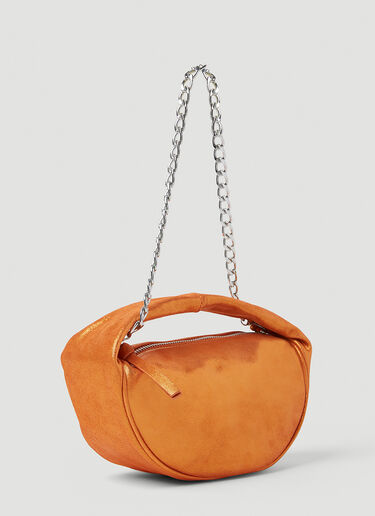 BY FAR Baby Cush Leather Handbag Orange byf0253003