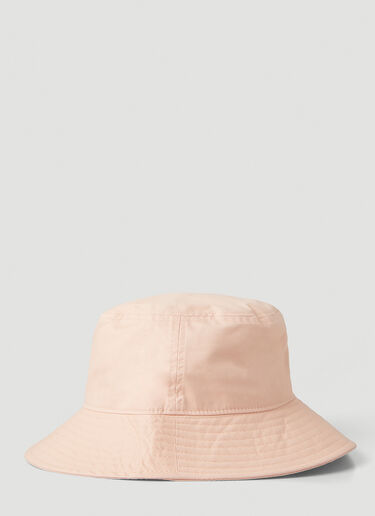 Acne Studios Face Patch Bucket Hat Pink acn0245023