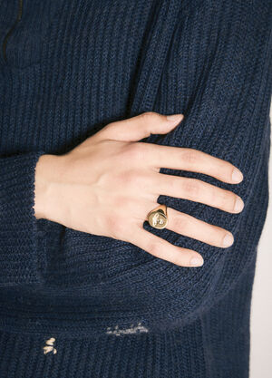 Vivienne Westwood Seal Ring Gold vww0156008