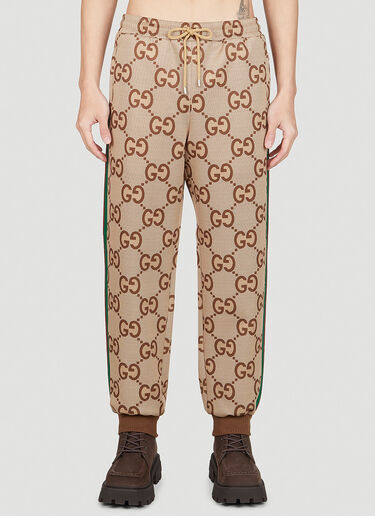 Gucci GG Web Track Pants Beige guc0152005