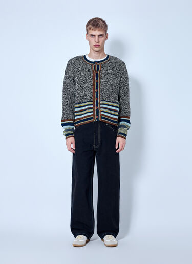 Story Mfg. Root Knit Oakmoss Cardigan Grey mfg0166009