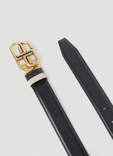 Balenciaga BB Reversible Belt Black bal0251116