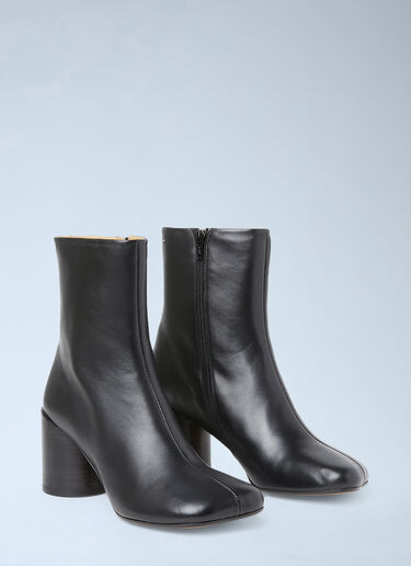 MM6 Maison Margiela 스퀘어 앵클부츠 블랙 mmm0253026