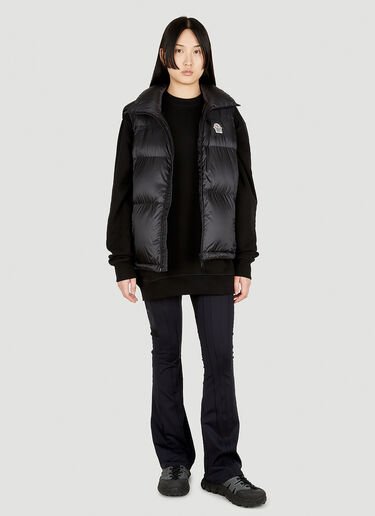 Moncler x Gentle Monster 凸感缝线喇叭运动裤 黑 mgm0250001