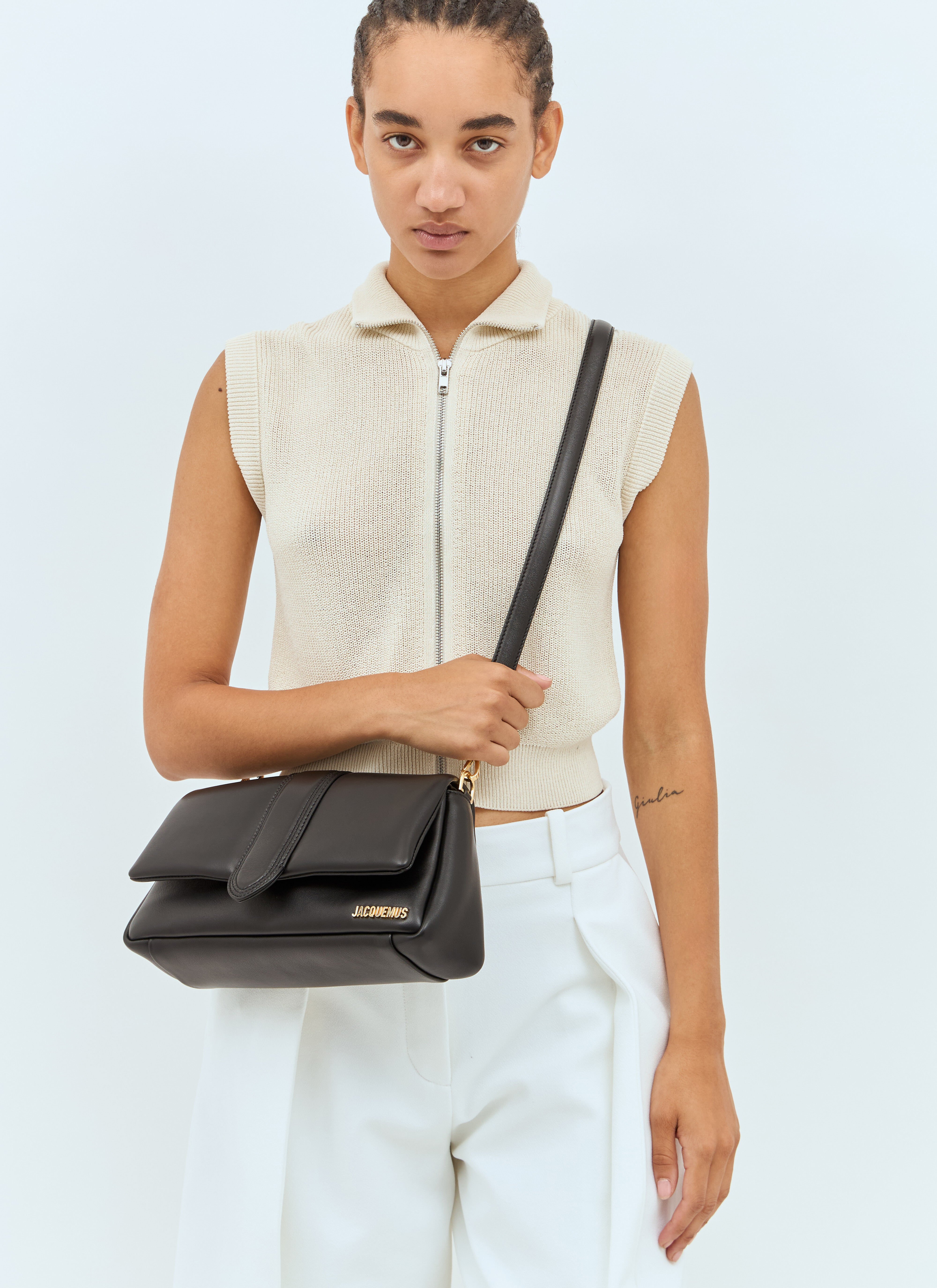 Jacquemus Le Bambimou Shoulder Bag in Black | LN-CC