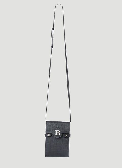 Jil Sander+ B-Buzz Leather Phone Pouch Black jsp0151016