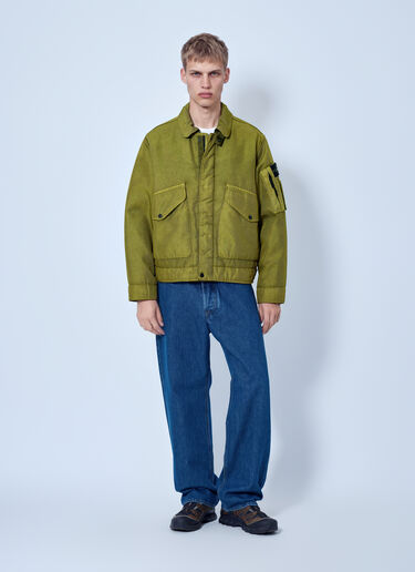 LN-CC® - Stone Island: Five-Pocket Straight-Leg Jeans - Blue Stone Island Five-Pocket Straight-Leg Jeans Blue sto0165109
