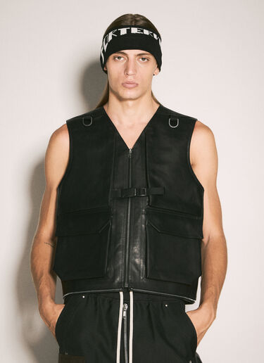 Rick Owens DRKSHDW Porterville Headband Black drk0158024