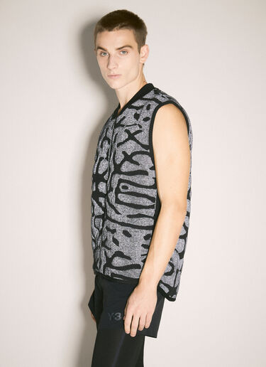 Y-3 Jacquard Run Gilet Grey yyy0158012