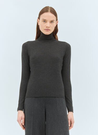 Max Mara 羊绒高领针织衫 灰色 max0258031
