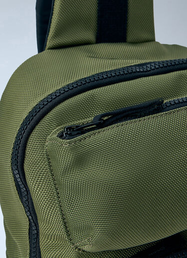 LN-CC® - Stone Island: Sling Backpack - Green Stone Island Sling Backpack Green sto0165026