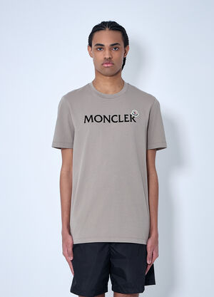 Moncler Logo Motif T-Shirt Navy mon0159012