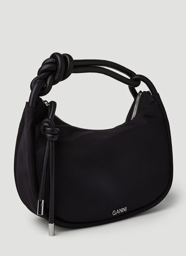 GANNI Knot 单肩包 黑色 gan0251045