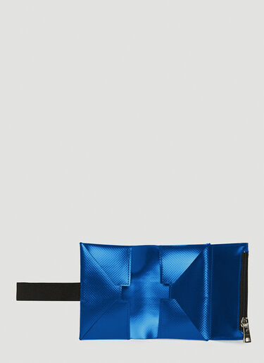 Marni Origami Trifold Wallet Black mni0149032